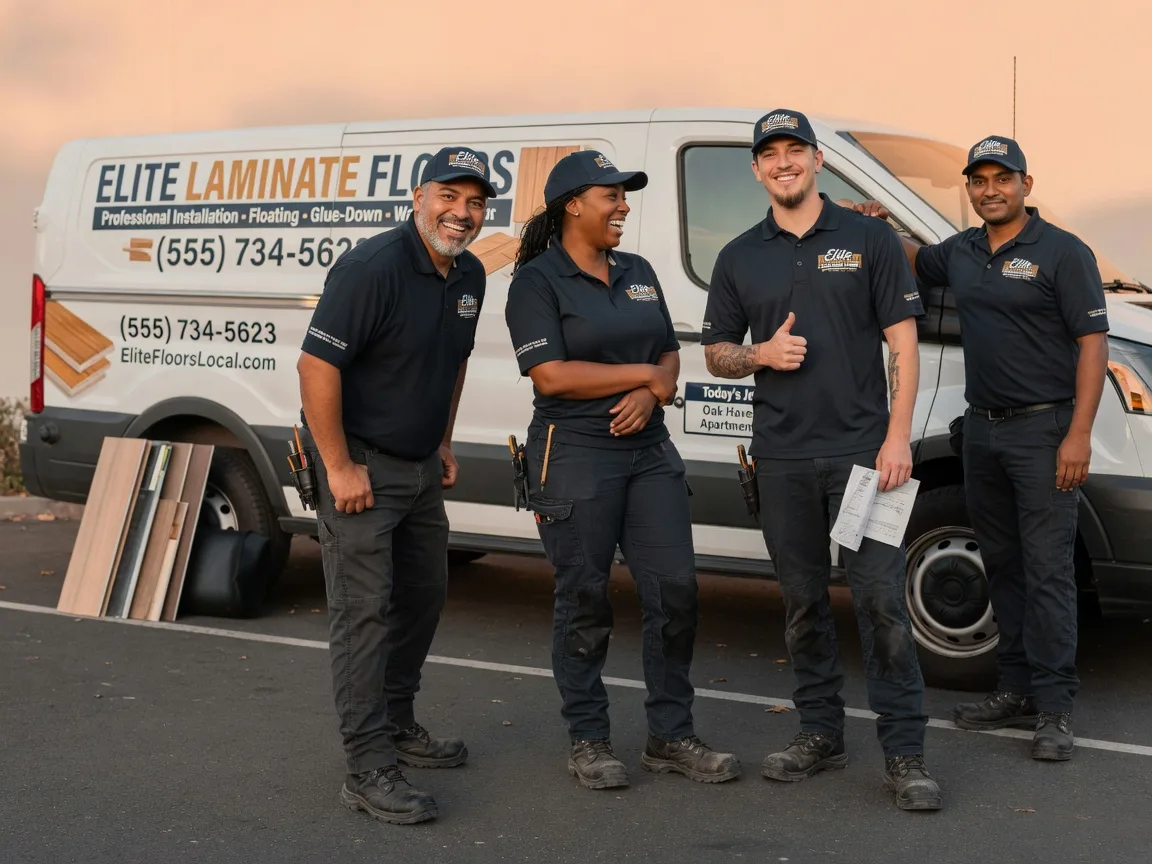 Laminate flooring installation company in Evansport, OH